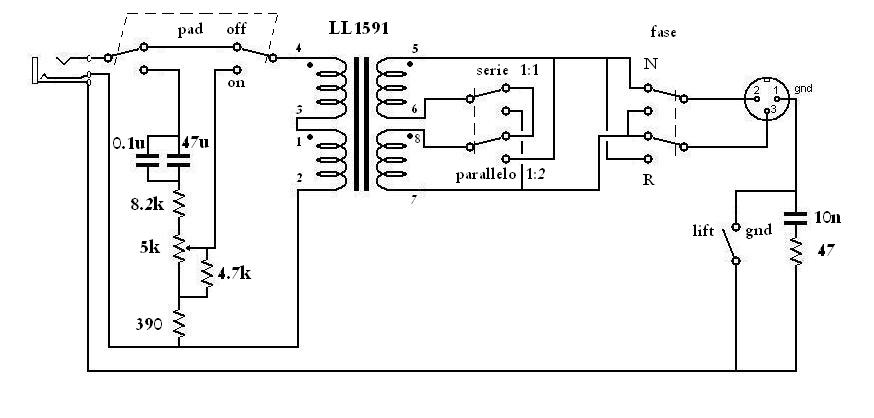 Fig 03 Schema della DI Box