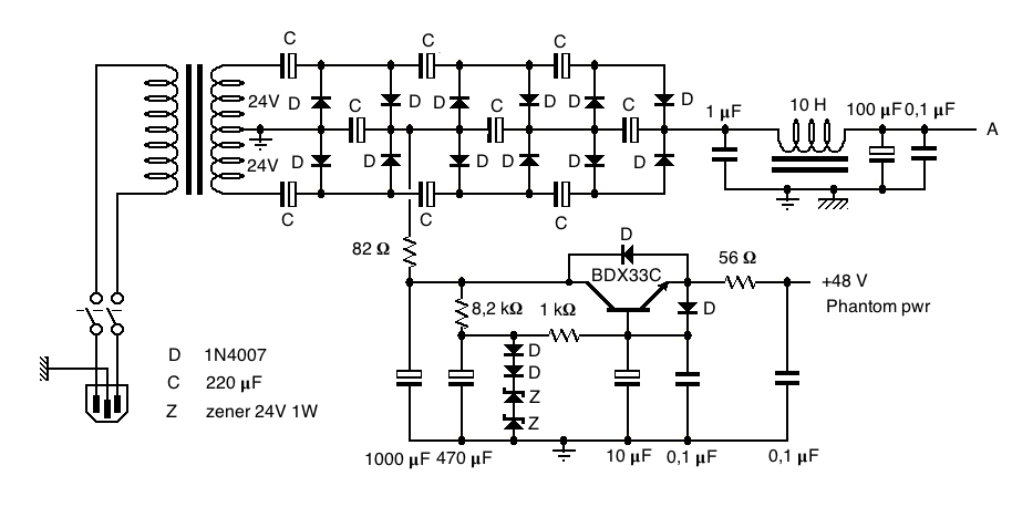 Schema alimentatore